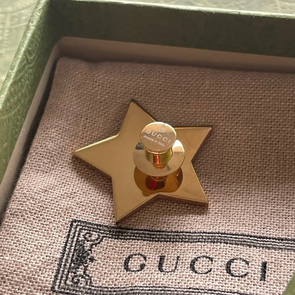 New GUCCI Pin Star&Teddy Pink💝🧸